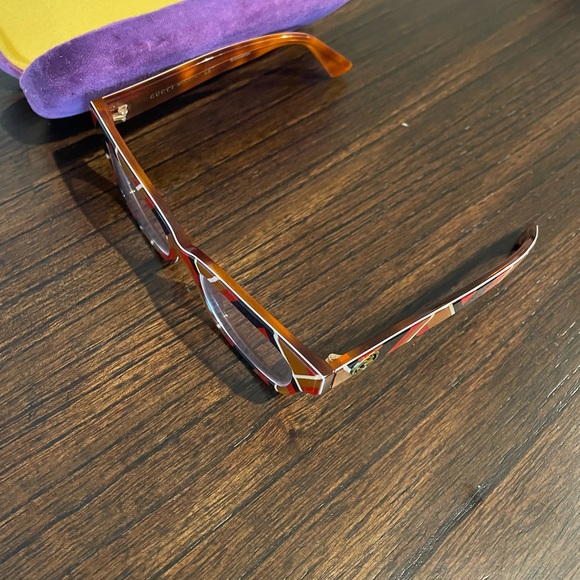 GUCCI Multi-Color Glasses w/Case - Picture 4 of 11